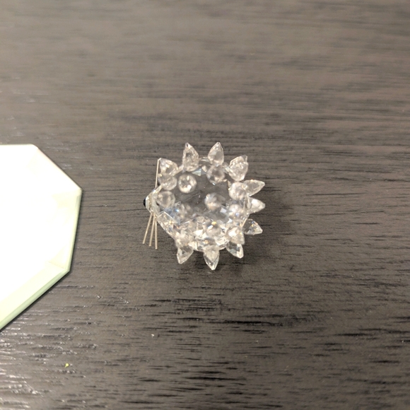 SWAROVSKI Silver Crystal SMALL HEDGEHOG  - Picture 2 of 6